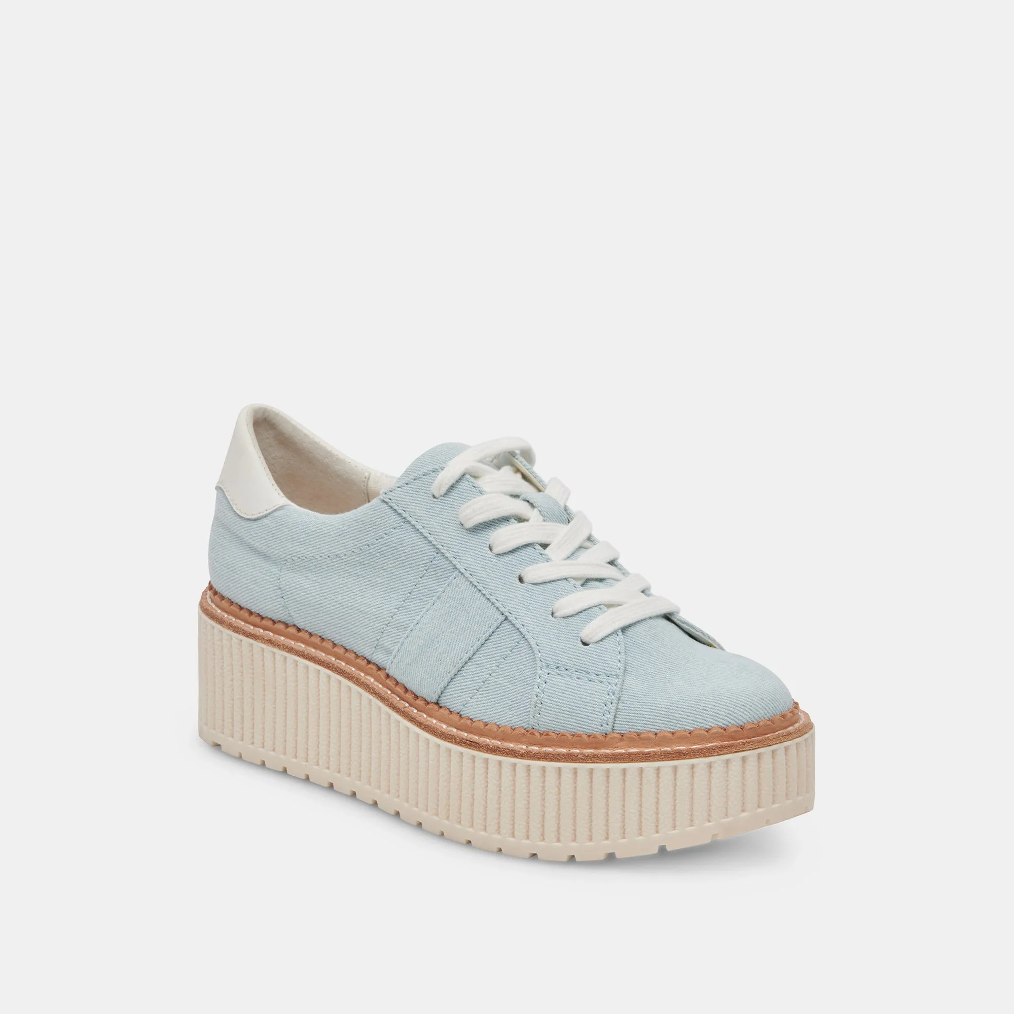 TIGER SNEAKERS LIGHT BLUE DENIM