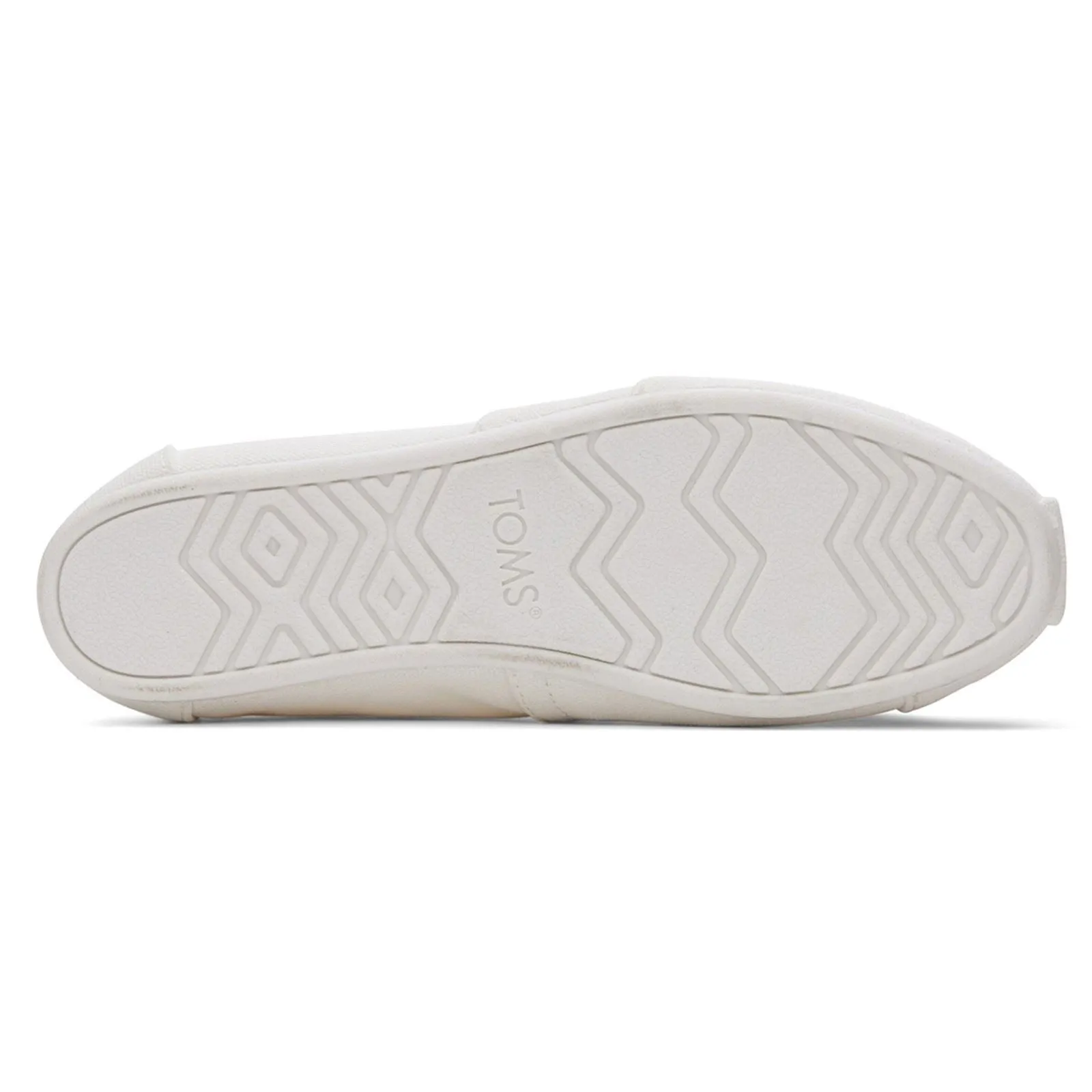 TOMS Alpargata 100% Cotton Women's White Espadrilles