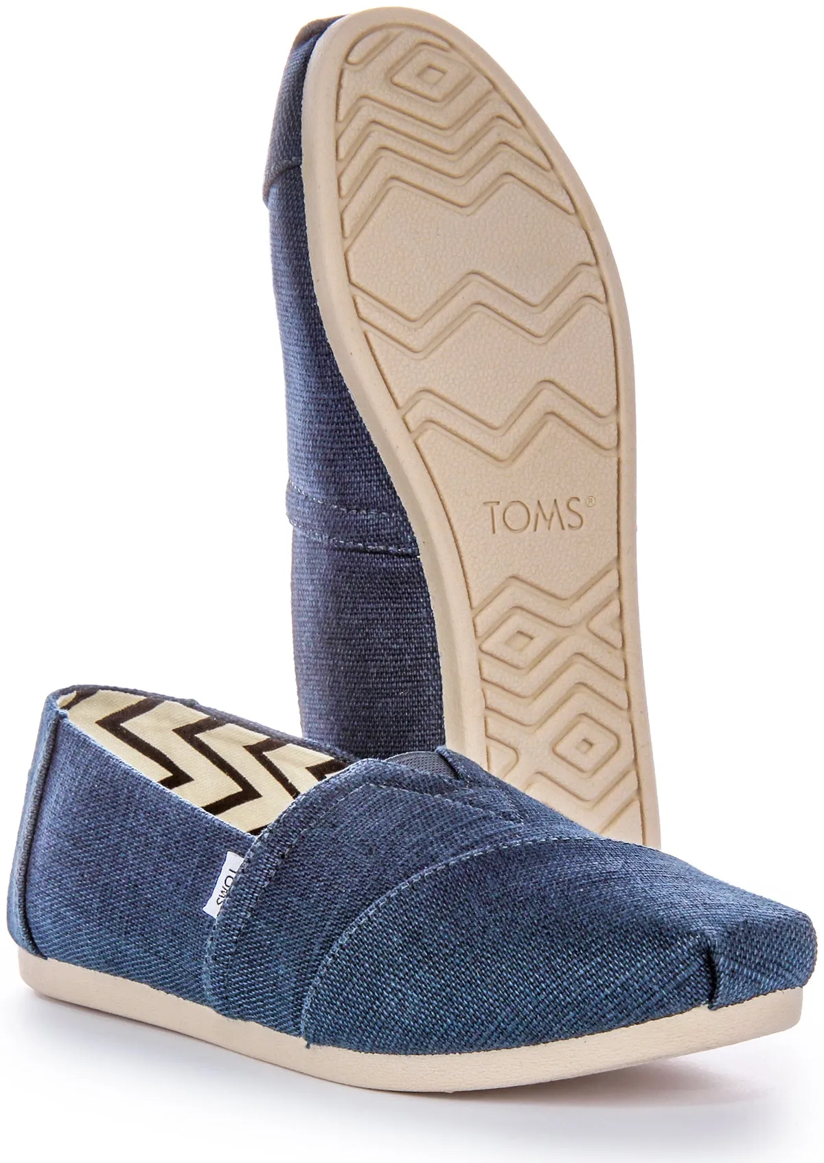 Toms Alpargata Heritage In Navy For Women