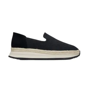 Toms Jocelyn Sneakers  Women - Black Two Tone Slub/Suede