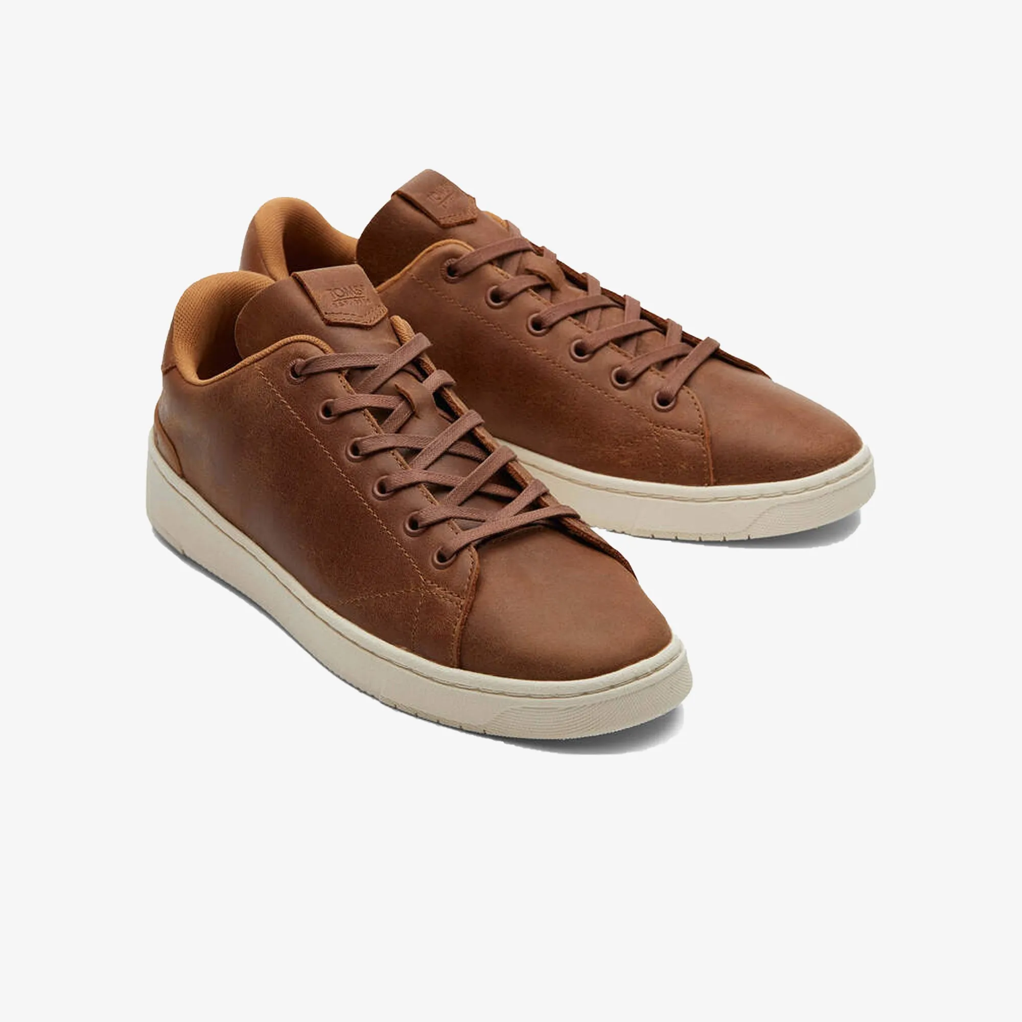 Toms | TRVL LITE TAN LEATHER  { TAN