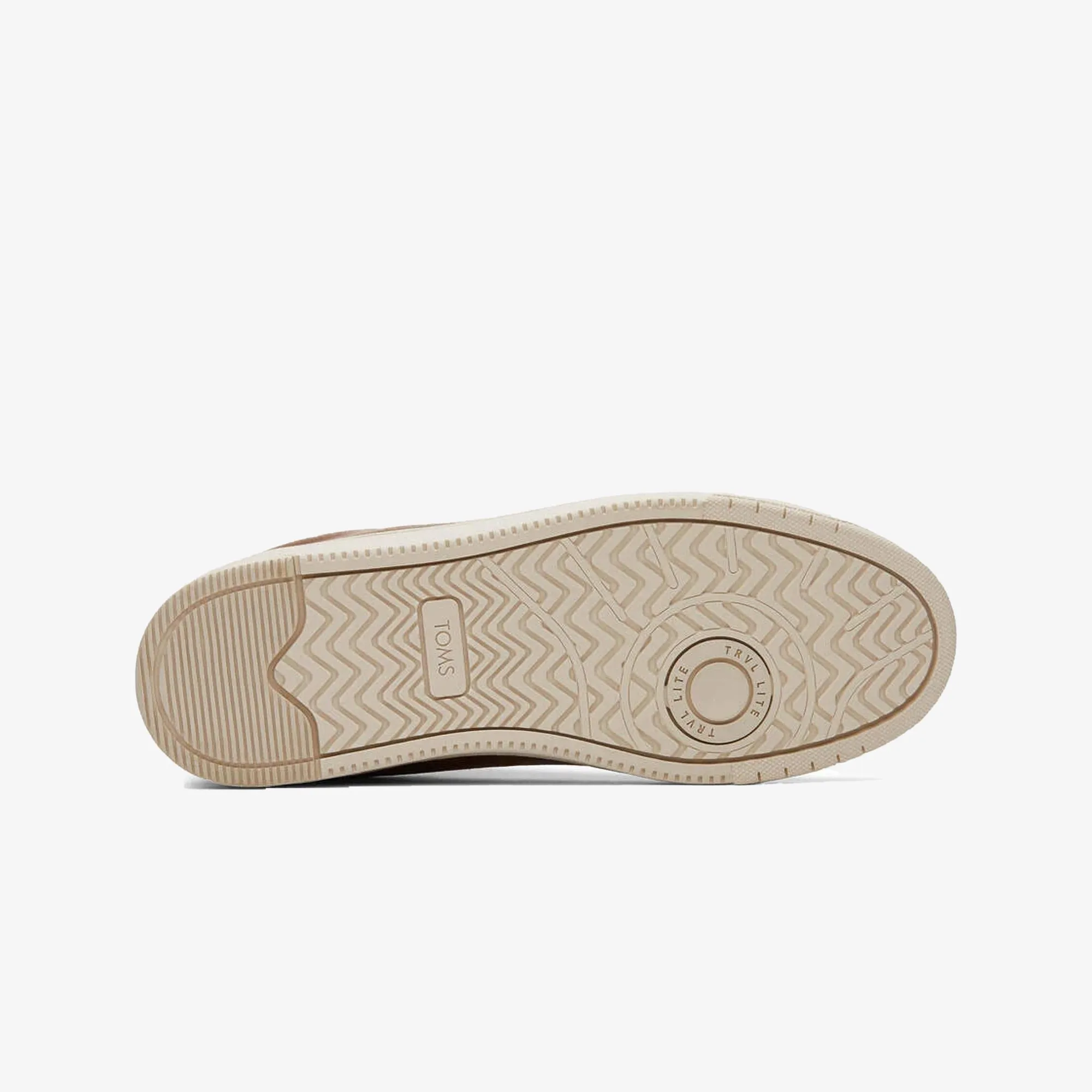 Toms | TRVL LITE TAN LEATHER  { TAN