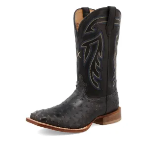 Twisted X Men's Ruff Stock Black Square Toe Boot