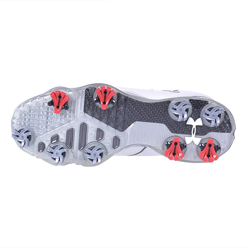 UNDER ARMOUR Spieth 3 Ee Men's Spiked Shoes (White/Grey)