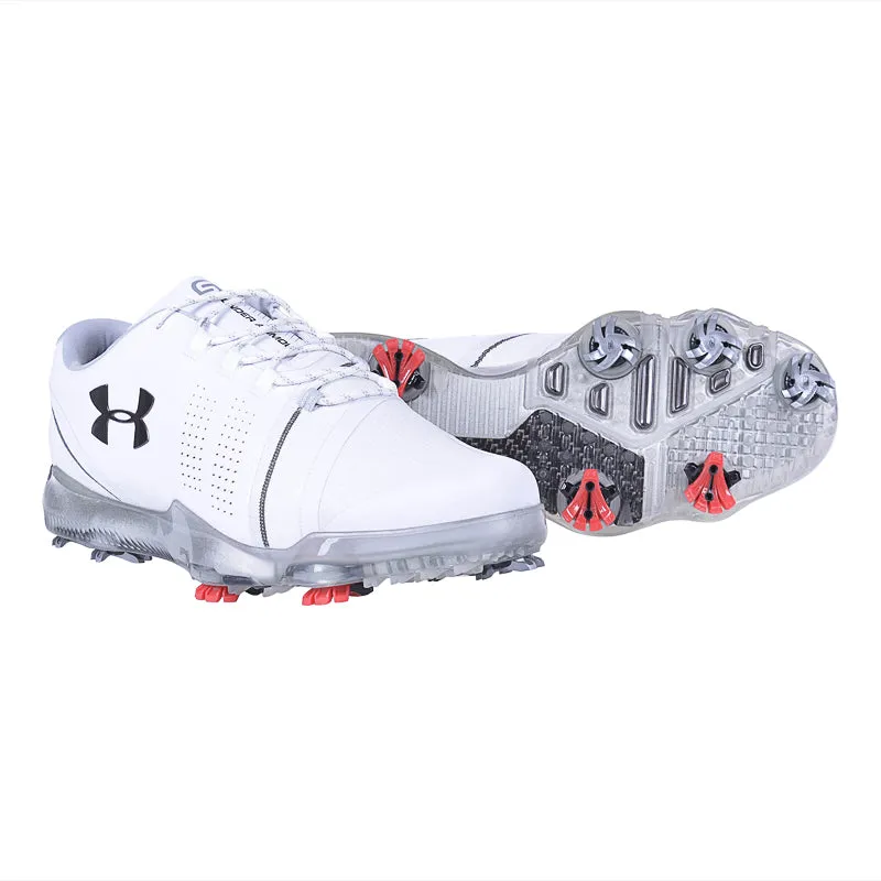 UNDER ARMOUR Spieth 3 Ee Men's Spiked Shoes (White/Grey)