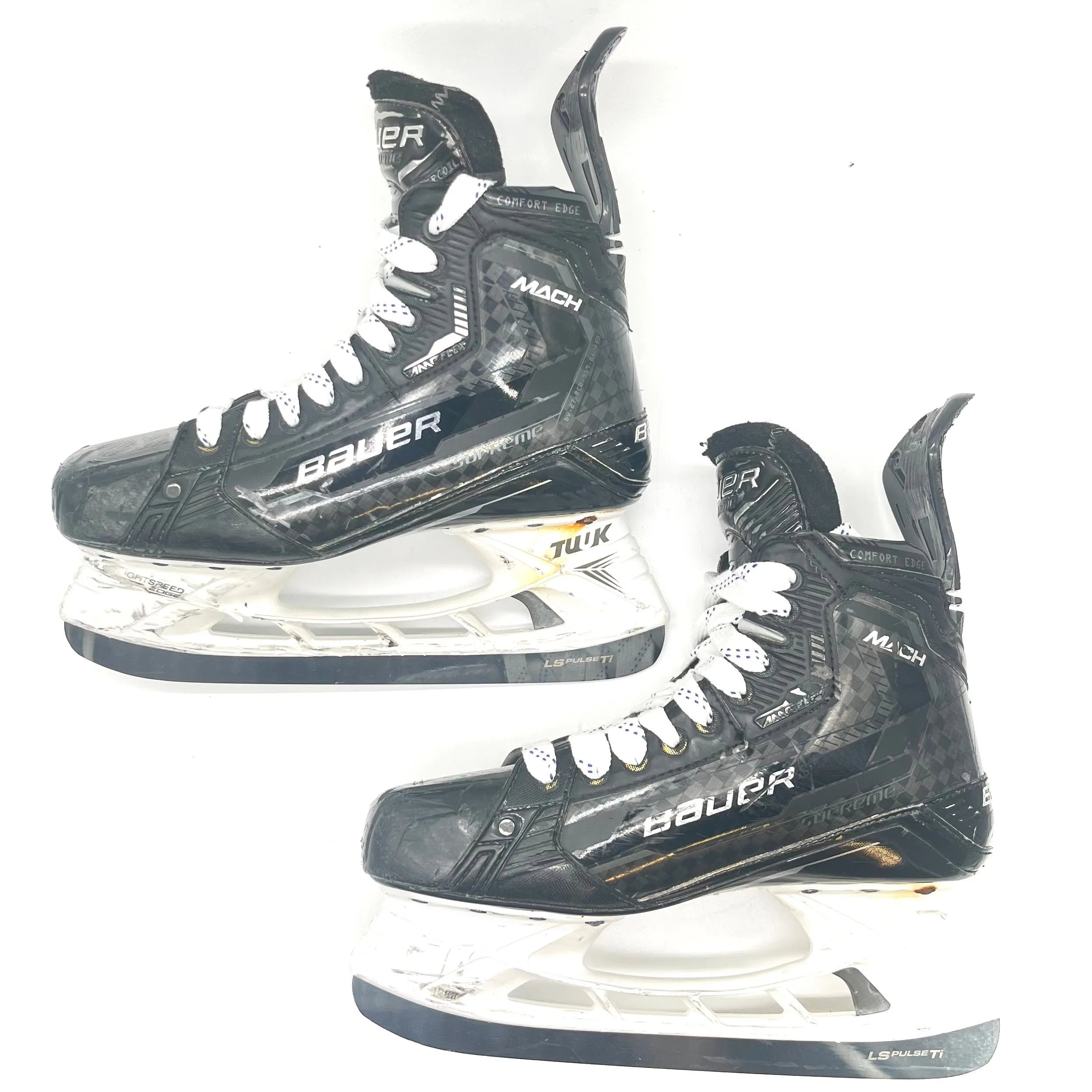 Used - Bauer Supreme Mach Pro Stock Skate - Size 8.5 FIT 1