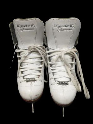 Used Riedell Diamond Size 1 Figure Skates