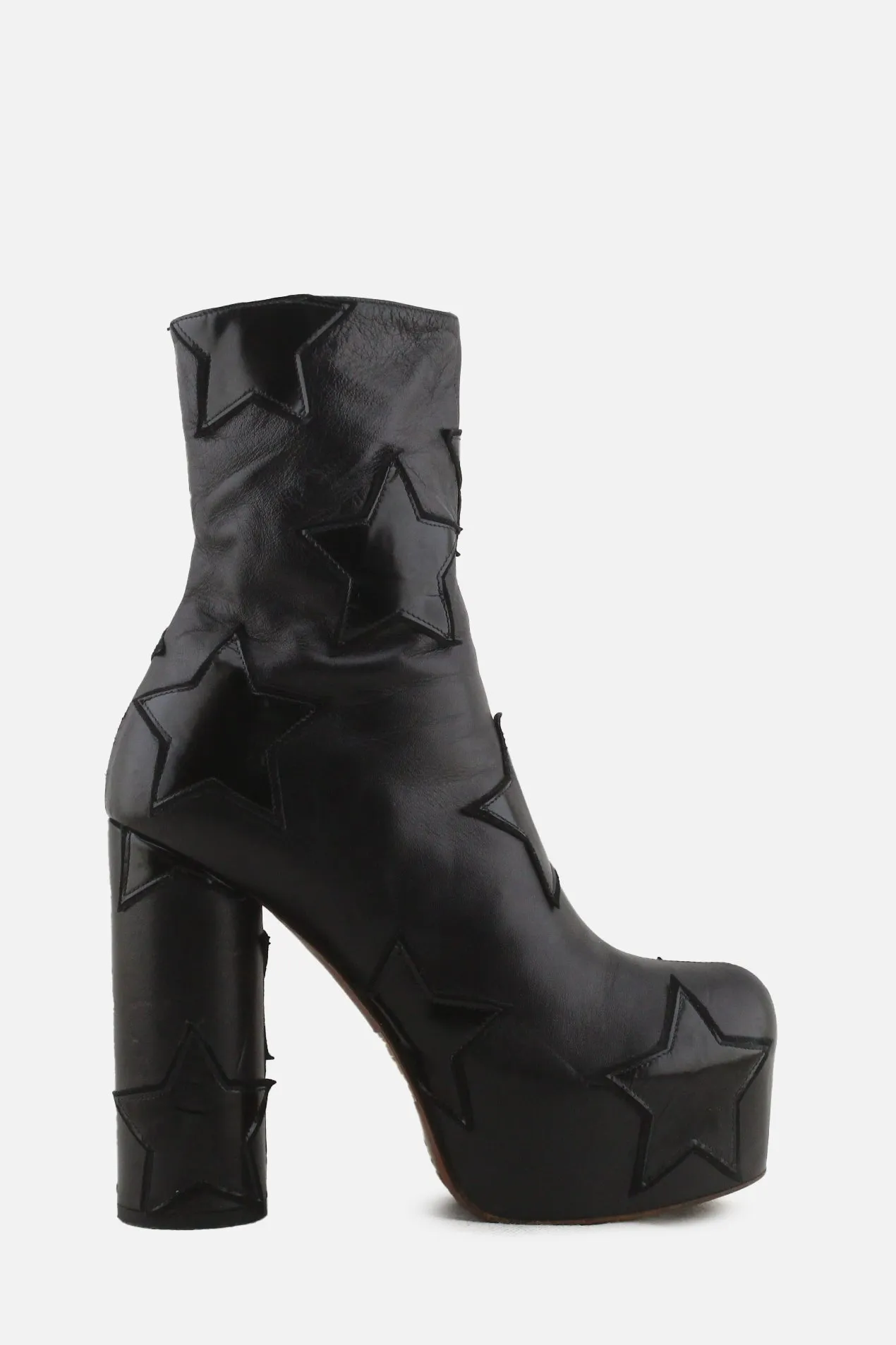 Vetements Zipper Platform Boots | 100% Authentic Leather