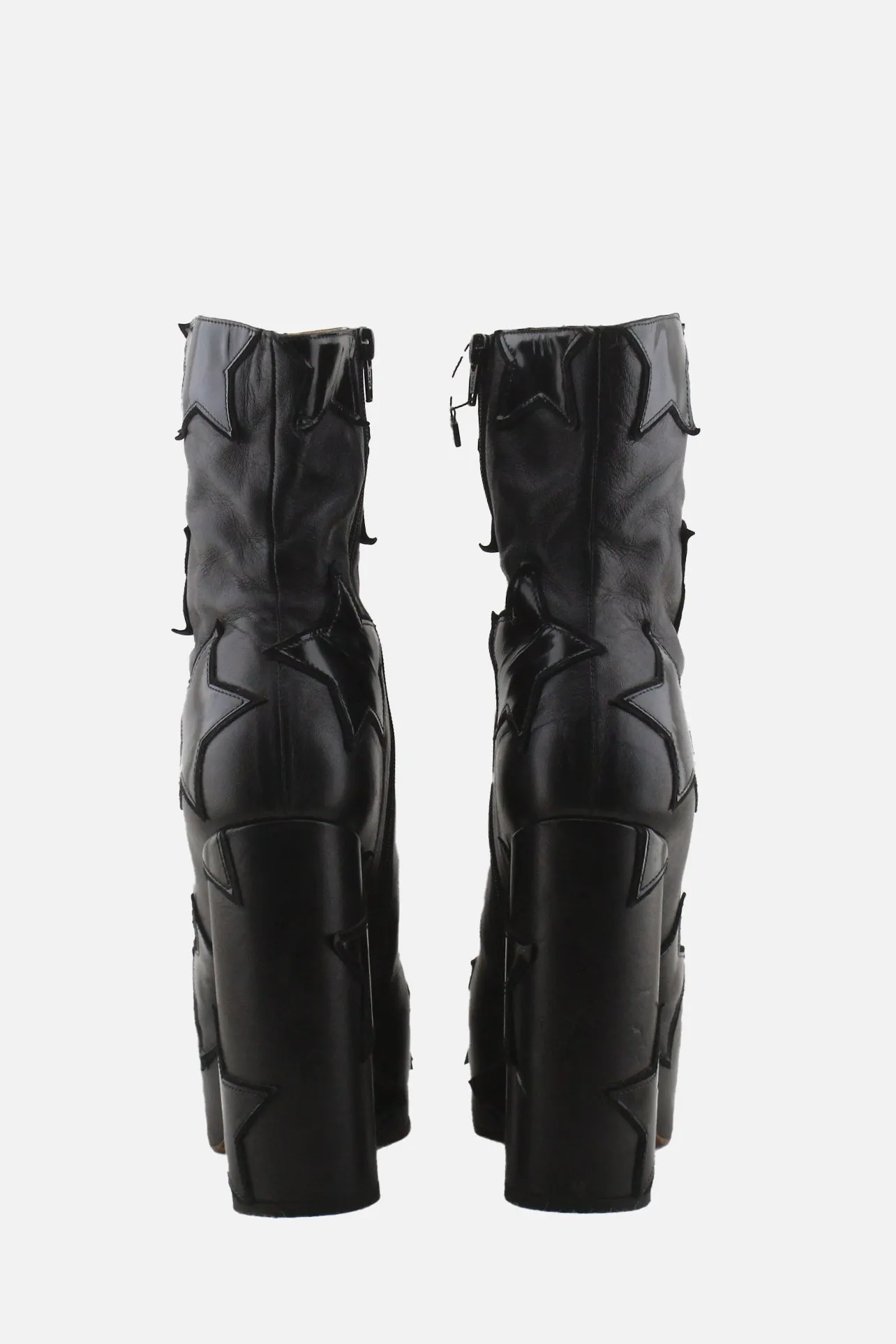 Vetements Zipper Platform Boots | 100% Authentic Leather