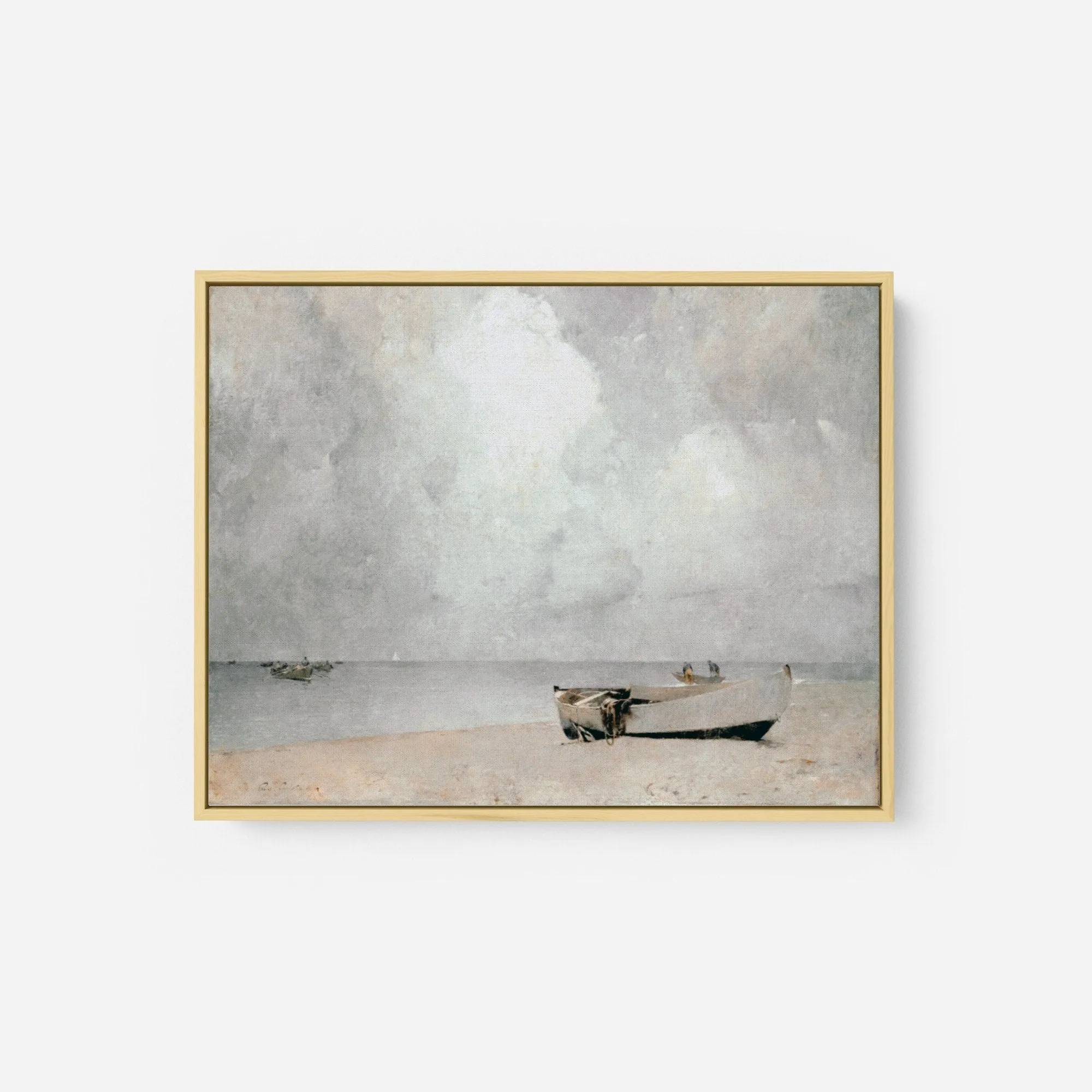 Vintage Coastal Boat Wall Art