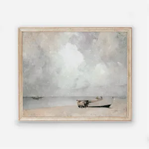 Vintage Coastal Boat Wall Art