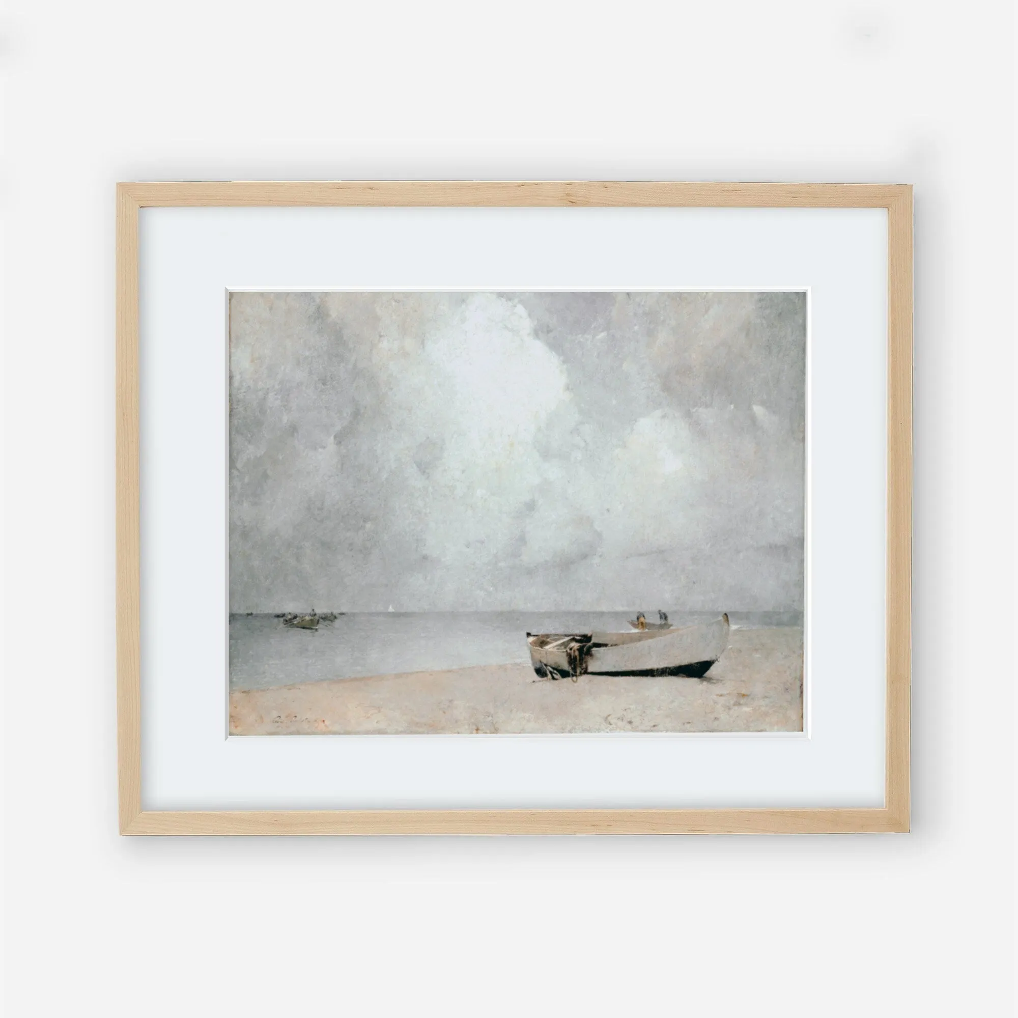 Vintage Coastal Boat Wall Art