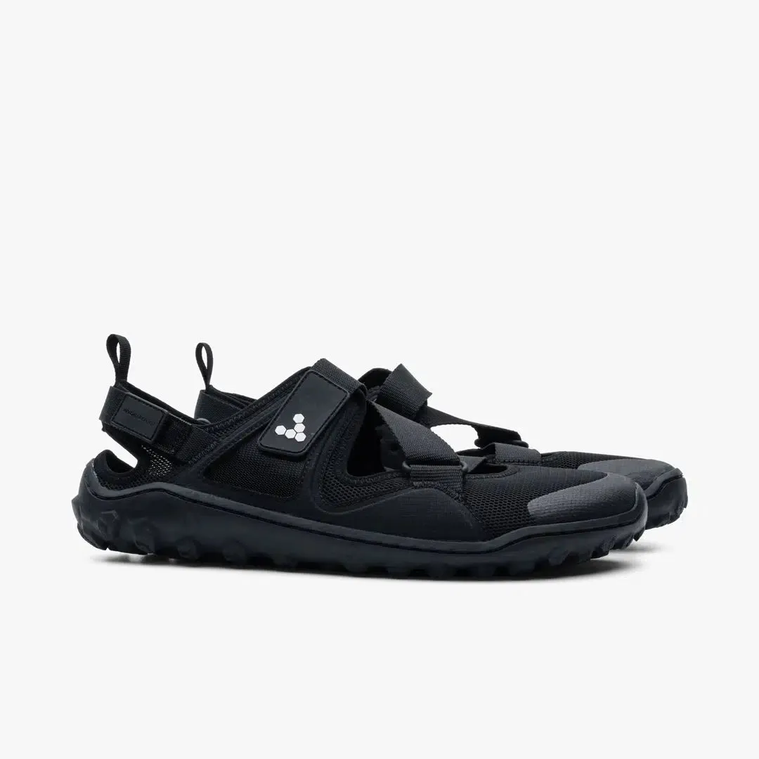 Vivobarefoot Men's Tracker Sandal Obsidian