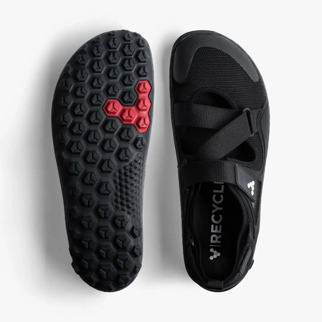 Vivobarefoot Men's Tracker Sandal Obsidian