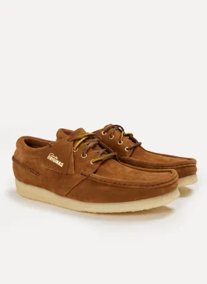 Wallabee Boat | Clarks Originals | Cola Suede