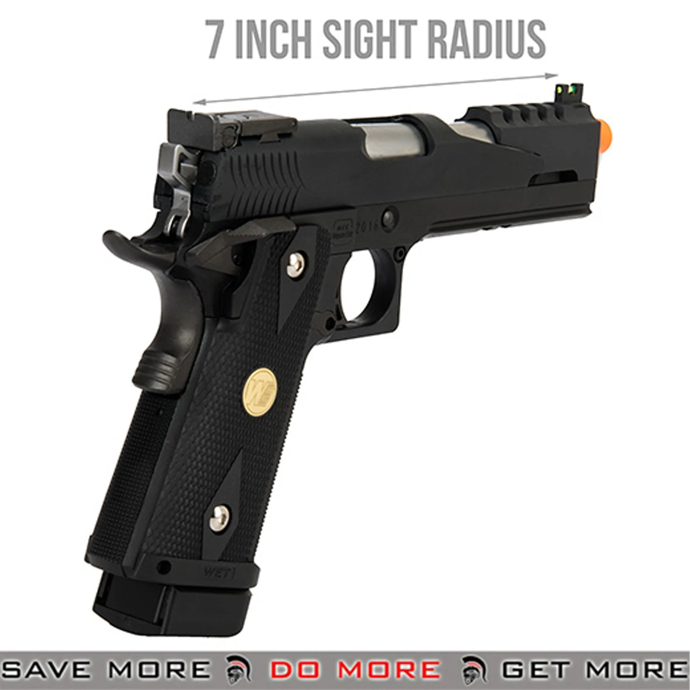 WE Tech 5.1 "Dragon" Full Metal Hi-Capa GBB Airsoft Pistol