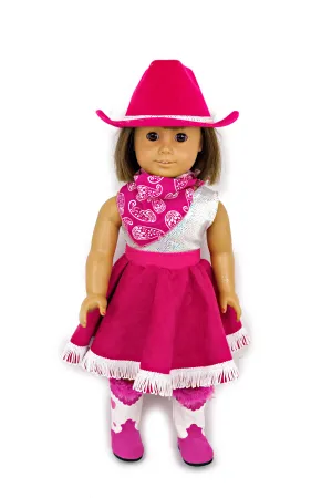 Western Cowgirl Doll Set