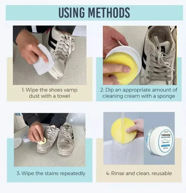 🔥White Shoe Cleaning Cream🔥