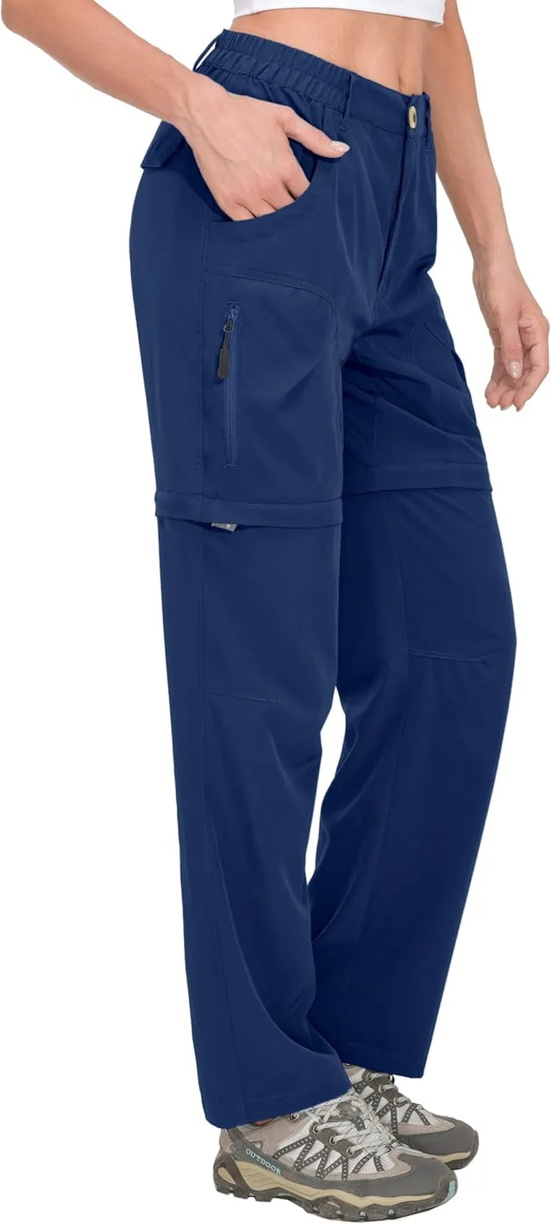 Women's Hiking Zip off Pants Quick Dry Convertible