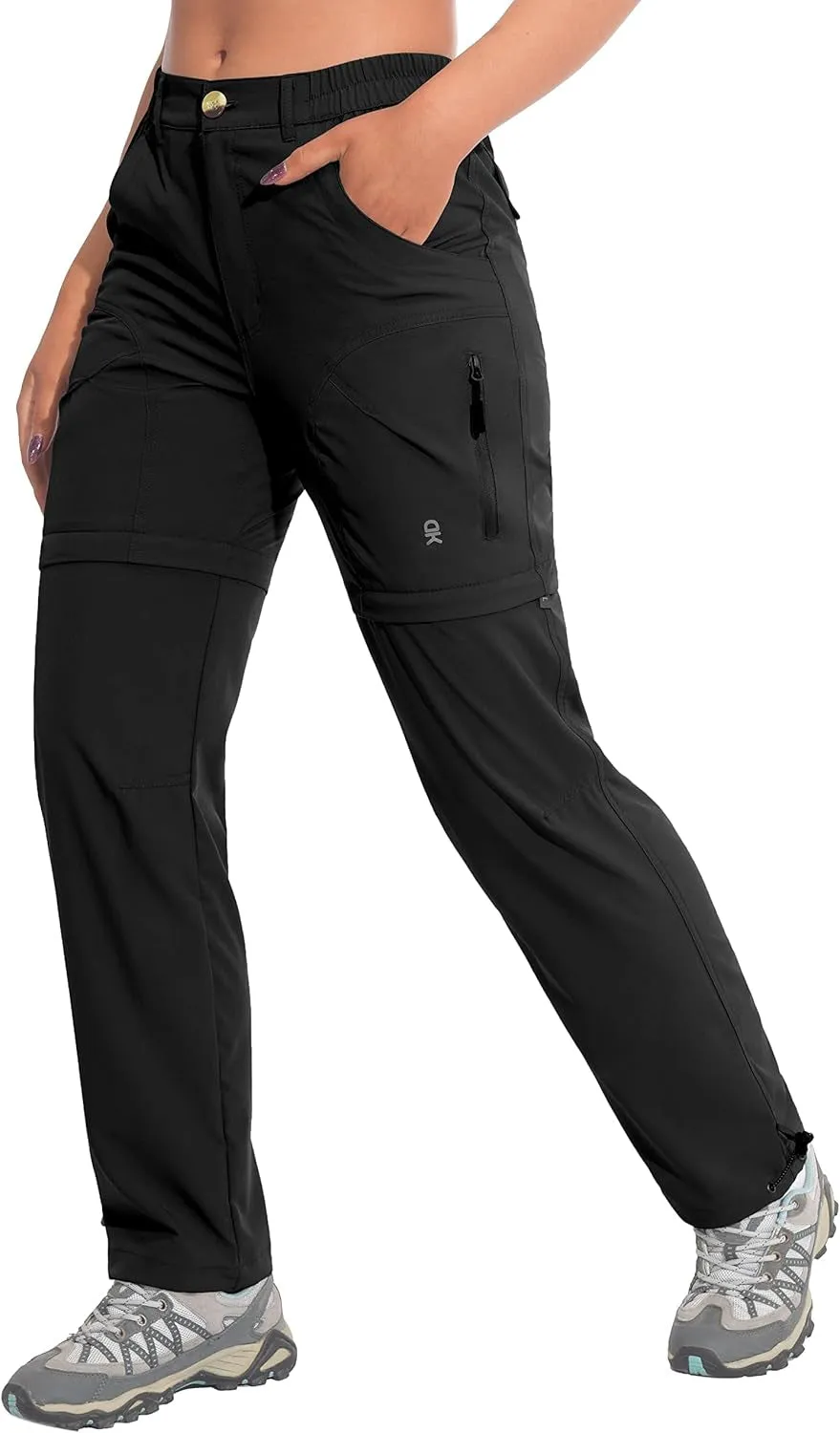 Women's Hiking Zip off Pants Quick Dry Convertible