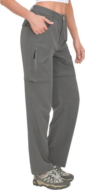 Women's Hiking Zip off Pants Quick Dry Convertible