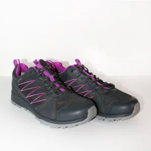 Women's Lace Hiking Boot,Grey/Purple