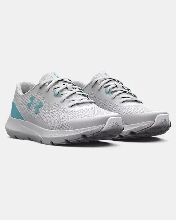 Women's Surge 3 Running Shoes - Halo Gray/Still Water