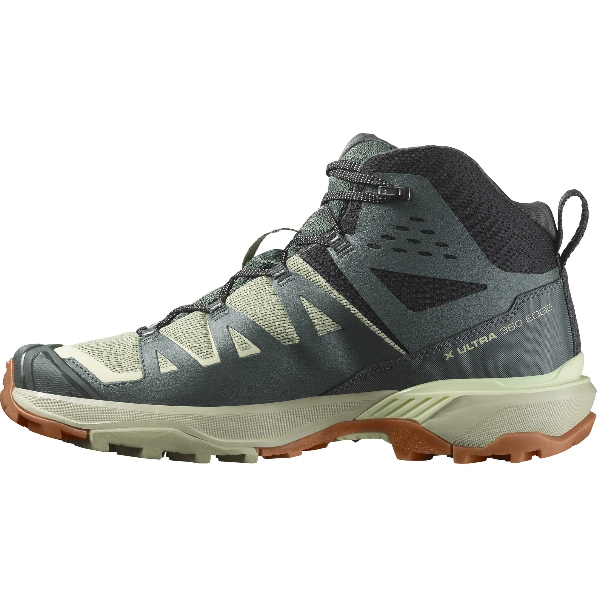 X ULTRA 360 EDGE MID GTX Men Outdoor Shoes in Urban Chic / Alfalfa / Transparent Yellow